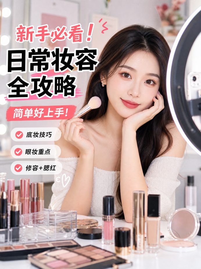 兄妹乱伦美妆视频教程-日常妆容全攻略
